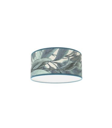Plafon Argel 3xe27 Hoja Azul 30 cm