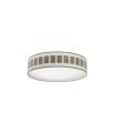 Plafon Ivanna 72w blanco-madera clara 50cm