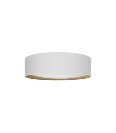 Plafón Tania 96w blanco/madera clara 60cm