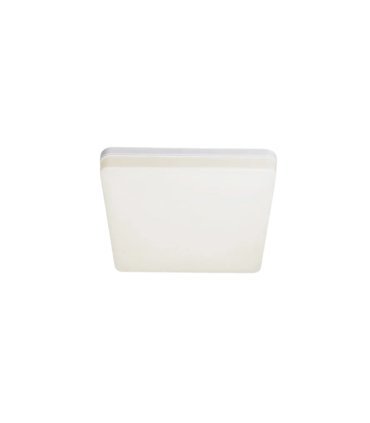 Plafón Futuro 24w  Blanco Cuadrado 18 cm 4000K