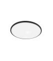 Plafon Eglon 60w blanco/negro 49 cm