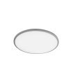 Plafon Eglon 60w blanco/plata 49 cm