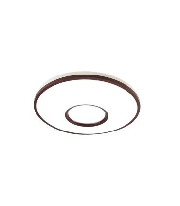 Plafon Perote 36w blanco/marrón 39 cm