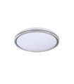 Plafon Nevado 72w blanco/gris