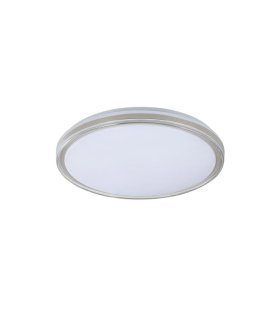 Plafón Nevado 72w blanco/champan