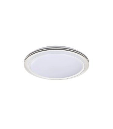 Plafon Yunke 72w blanco/gris