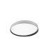Plafon Alora 60w plata/negro 50 cm