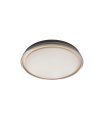 Plafon Picola 60w negro/oro 50 cm