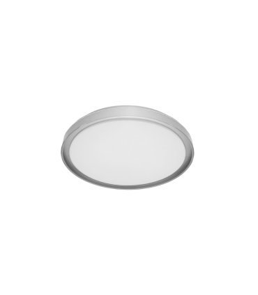 Plafon Bianca 60w blanco/plata 50 cm