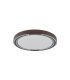 Plafon Asher 72w marron 50 cm