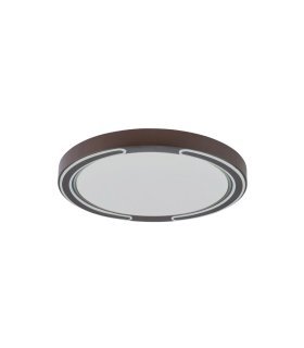 Plafon Asher 72w marron 50 cm