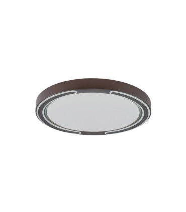Plafon Asher 72w marron 50 cm