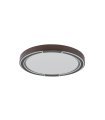 Plafon Asher 72w marron 50 cm