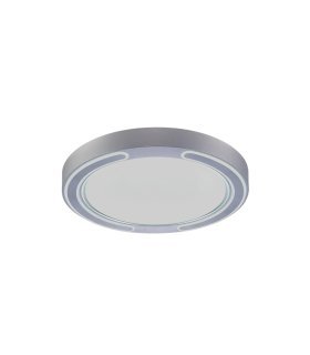 Plafon Asher 72w plata 50 cm