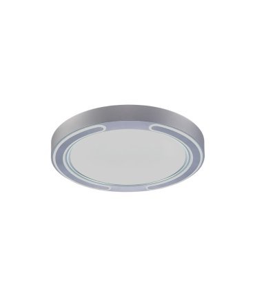 Plafon Asher 72w plata 50 cm