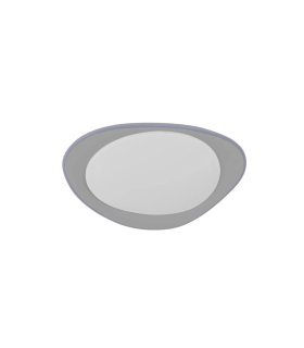 Plafon Daire 72w gris 55 cm