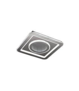 Plafon Boveda Cuadrado 80w