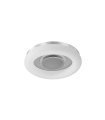 Plafon Paris 48+16w blanco/plata