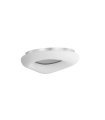 Plafon Paris 60w blanco/plata