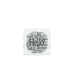Plafon Saludo 2xE27 Blanco