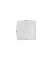 Plafon Cuadrado Ayla 1xe27 Blanco