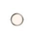 Downlight Obsidiana 24w níquel redondo 4000k