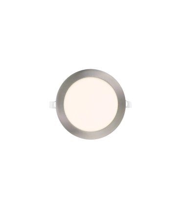 Downlight Obsidiana 24w níquel redondo 4000k