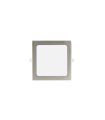 Downlight Basalto 24w Niquel Cuadrado 6500k