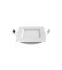 Downlight Led Intego 8w Cuadrado Blanco 4000k