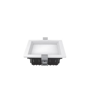 Downlight Led Intego Pro 21w Cuadrado Blanco 6400k