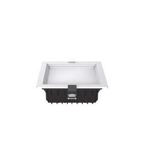 Downlight Led Intego Pro 26w Cuadrado Blanco 6400k
