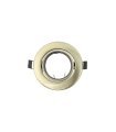 Empotrable Orientable Magura 1xGU10 Redondo Cuero