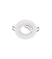 Empotrable Orientable Cenote 1xGU10  Redondo Blanco