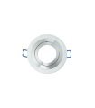 Empotrable Orientable Cenote 1xGU10  Redondo aluminio/cromo