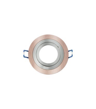 Empotrable Orientable Cenote 1xGU10 Redondo champán/cromo