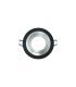 Empotrable Orientable Cenote 1xGU10 Redondo wengue/cromo