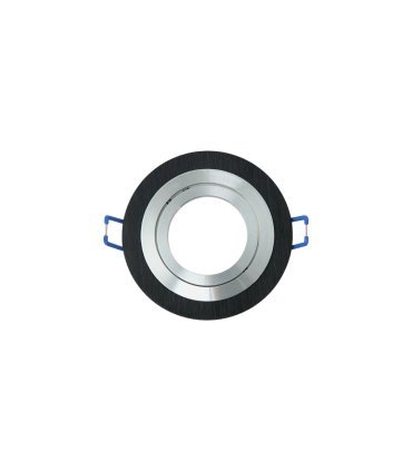 Empotrable Orientable Cenote 1xGU10 Redondo wengue/cromo