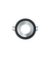 Empotrable Orientable Cenote 1xGU10 Redondo wengue/cromo