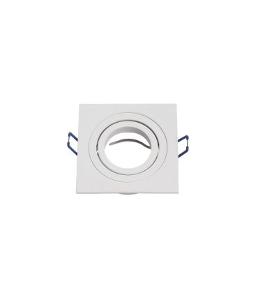 Empotrable Orientable Cenote 1xGU10 Cuadrado Blanco