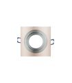 Empotrable Orientable Cenote 1xGU10 Cuadrado champán/cromo
