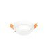 Empotrable Orientable Doong 1xGU10 Redondo Blanco