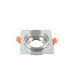 Empotrable Orientable Son Doong 1xGU10 cuadrado aluminio/cromo