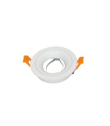 Empotrable Orientable Anou 1xGU10  Redondo Blanco