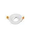 Empotrable Orientable Anou 1xGU10  Redondo Blanco