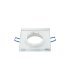 Empotrable Cristal Solna 1xGU10 cuadrado transparente
