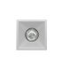 Empotrable Oniro 1xGU10 cuadrado blanco