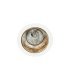 Empotrable Orientable Alfabeto 1xGU10 oro/blanco