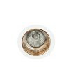 Empotrable Orientable Alfabeto 1xGU10 oro/blanco