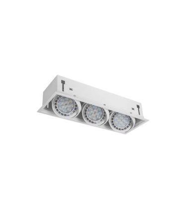 Foco Kardan Cesar Empotrar 3xr111 blanco