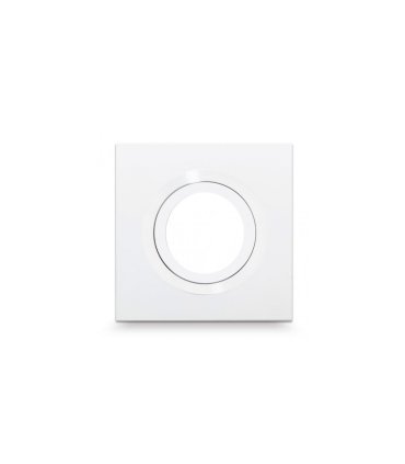 Empotrable Itaca 1xGU10 cuadrado blanco